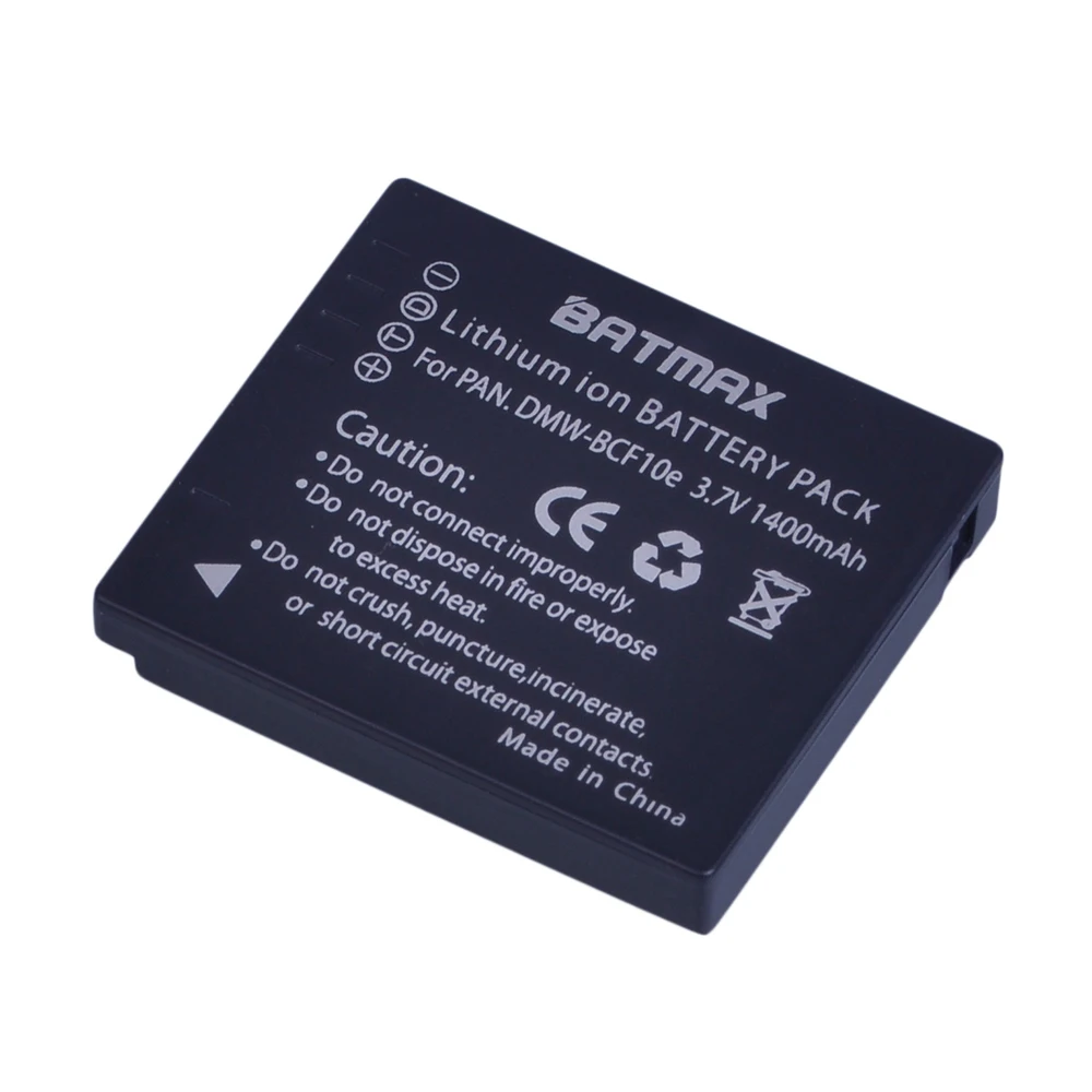 4Pcs DMW-BCF10E DMW BCF10E DMWBCF10E Battery for Panasonic Lumix DMC-FX65P DMC-FX65S DMC-FP8G DMC-FP8P DMC-FX40 DMC-FP8S FX60 |