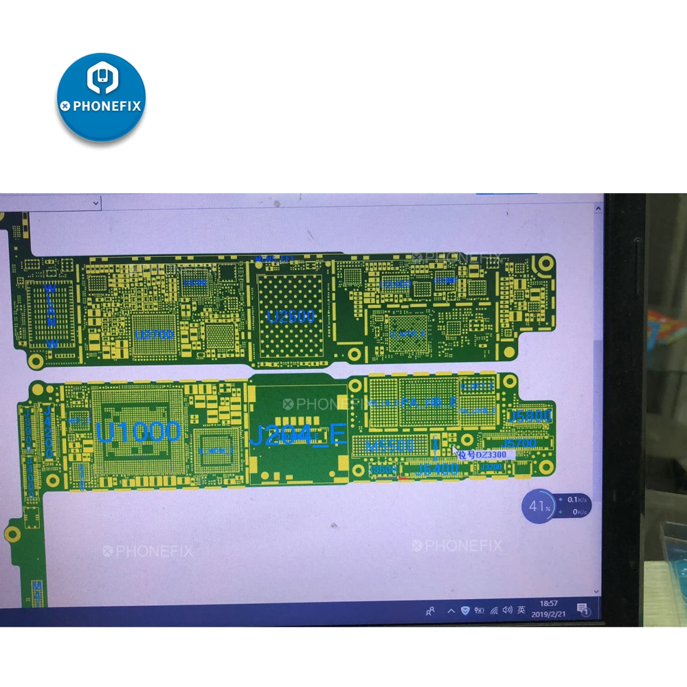 PHONEFIX DZ3200 DZ3300 Триод Емкость DZ3201 IC диод зарядки для IPhone 8 8P ремонт материнской платы