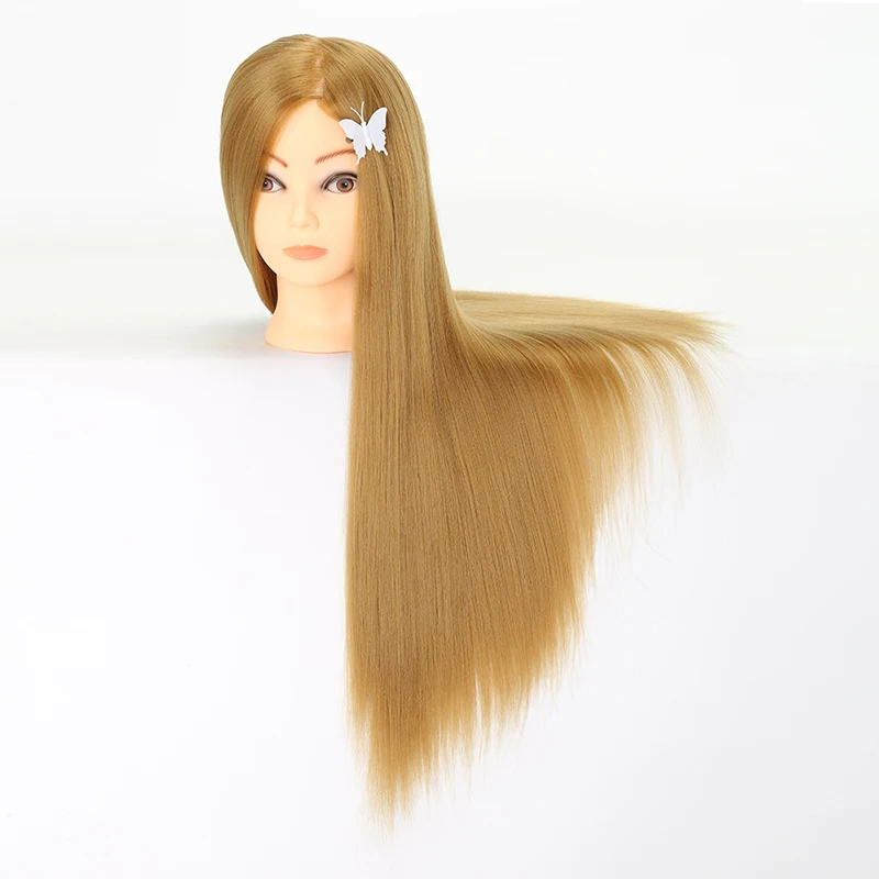 24 &quotпрофессиональный Блондинка Парикмахерские куклы головы женский манекен