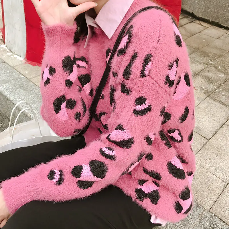 Alien Kitty Winter Pullover Outwear Stylish Simple New Loose Casual Fresh Knitted Thicken All-Match High Quality Elegant Sweater | Женская