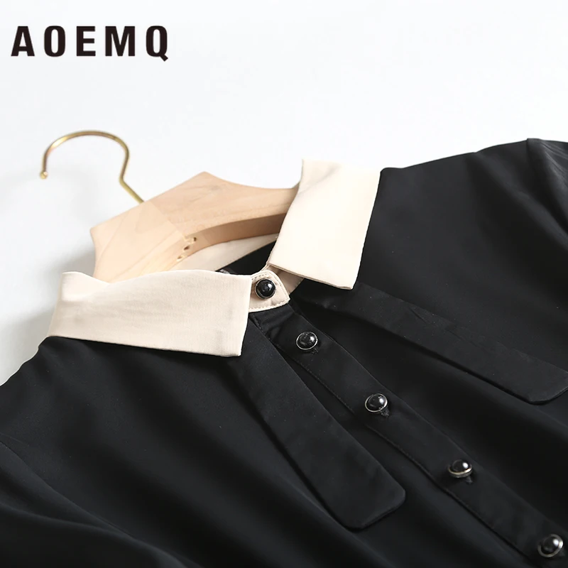 AOEMQ модные новые летние платья консервативные принцессы в школьном стиле