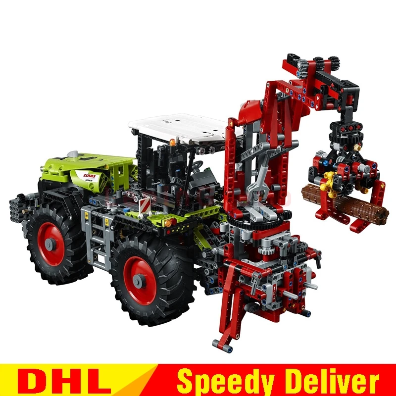 LP 20009 1977 шт. техника Technic Claas Xerion 5000 Trac Vc модель строительные фигуры блоки Кирпич LPing
