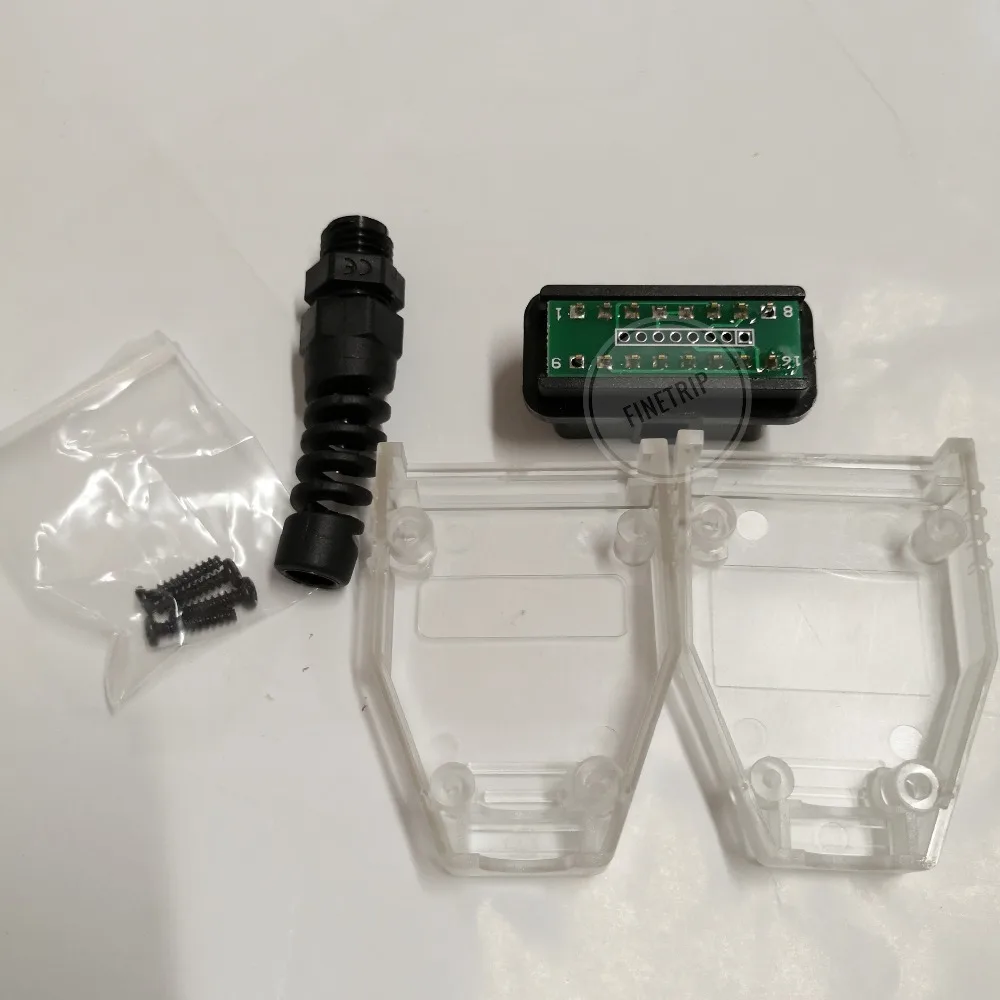 FINETRIP заводская цена! Высокое качество Универсальный 16Pin 16 pin OBDii OBD2 J1962 разъем штекер Адаптер 1 шт