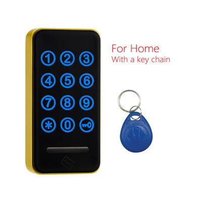 Бесплатная доставка, сенсорная клавиатура, пароль, RFID-карта, ключ, металлический цифровой электронный замок для шкафа CL16006