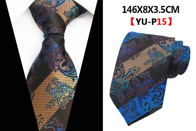 Мужской галстук жаккард Gravata corbatas para hombre торжественное платье