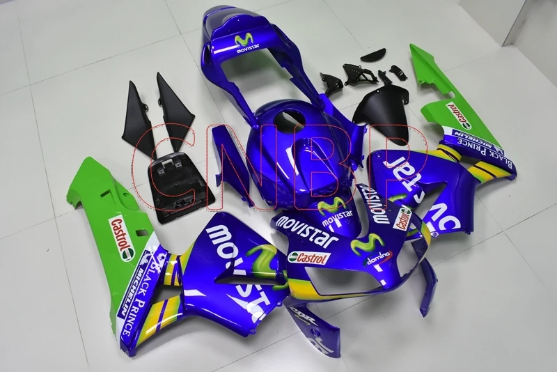 Abs обтекатель CBR 600 RR 2003 2004 movistar Обтекатели CBR600 обтекатели 04 без краски|Полные