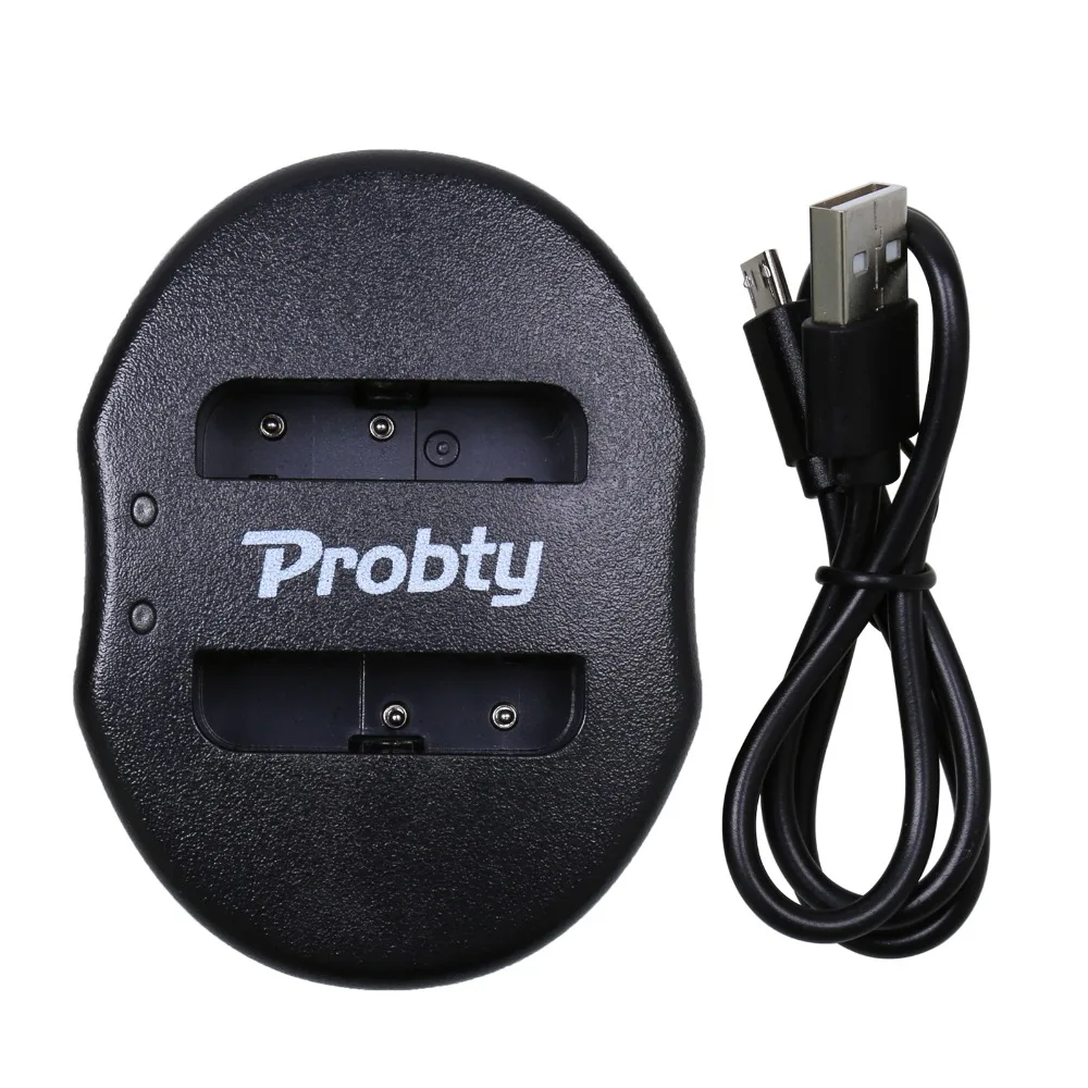 PROBTY 2 шт. NP BG1 NPBG1 Камера Батарея + Dual USB Зарядное устройство для SONY HX10 W30 DSC W210 W100 W110 W120