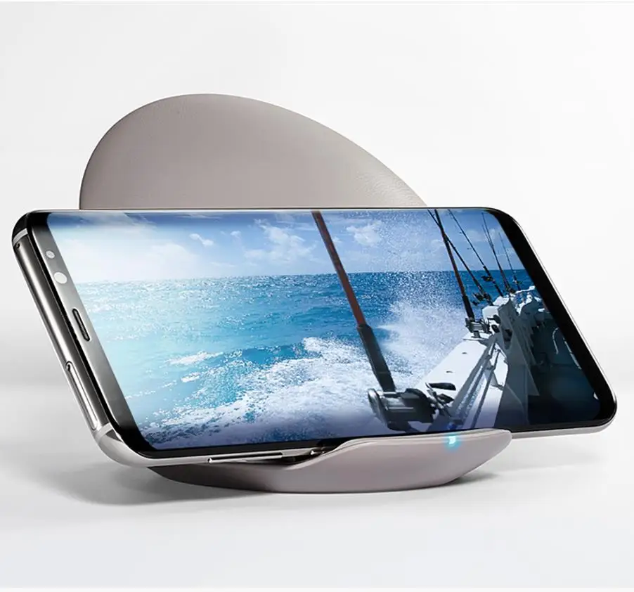 samsung galaxy s8 s9 s10 plus Быстрое беспроводное зарядное устройство адаптер для iphone 8 x xs xr max mi 9 9 s huawei mate 20 pro
