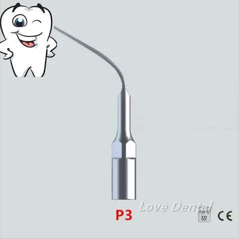 Новинка, 5 шт./лот, ультразвуковые наконечники для зубного скалера P3 с EMS/ WOODPECKER, совместимые с идеальными инструментами для отбеливания зубов