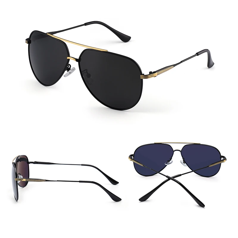 JM Polarized Lens Oval Round Sunglasses Classic Metal Frame Driving Pilot Glasses Men Women Sun | Аксессуары для одежды