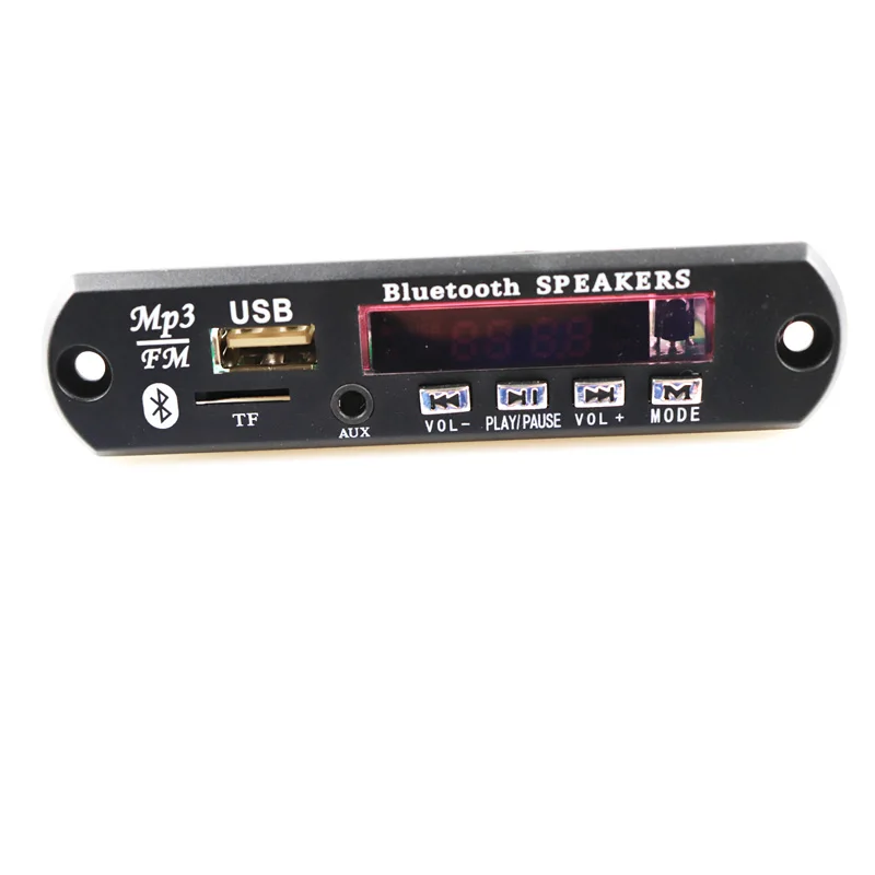 Автомобильный беспроводной MP3 WMA декодер Bluetooth 12 В плата дистанционного