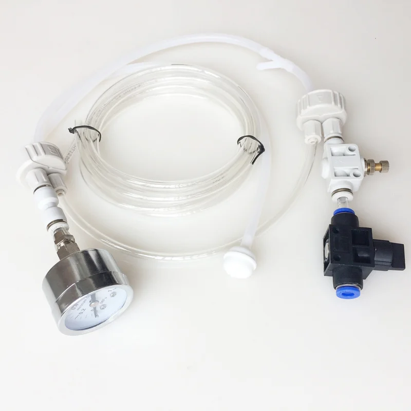 H Аквариум DIY CO2 система генератора клапан сброса давления Регулировка воздушного потока воды завод рыбы аквариума CO2 клапан диффузор - Цвет: H