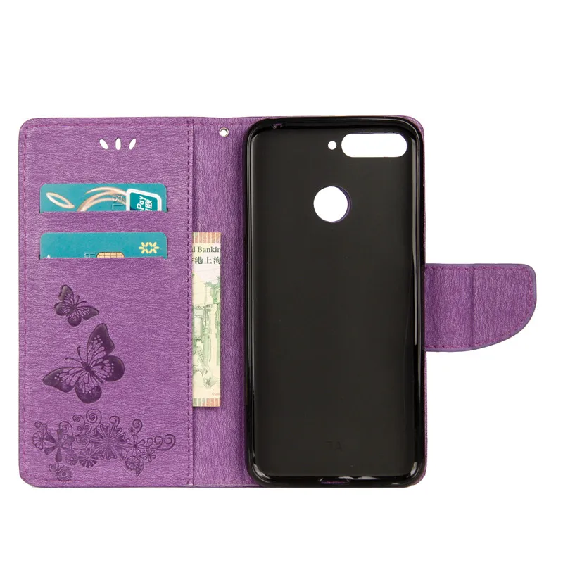 Кожаный чехол для Etui huawei P20 Lite P20 P30 Pro mate 20 Lite Honor 10 8C 7A 7C Y6 Y7 P Smart чехол для телефона