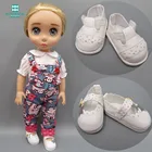 2017 новая блестящая Кожаная Мини-обувь красного цвета для кукол, подходит для куклы 14 BJD и аксессуаров для кукол 16 дюймов