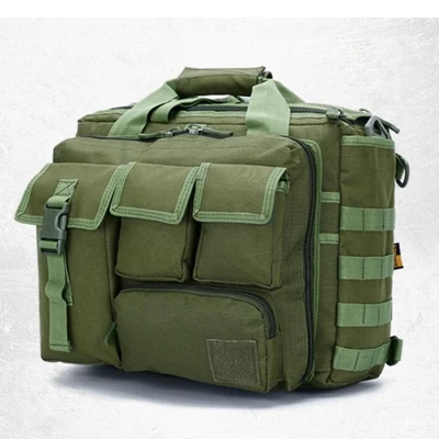 Мужские сумки через плечо Molle, спортивный рюкзак 1" для ноутбука, камеры Mochila, Военная Тактическая Сумка для компьютера - Цвет: green