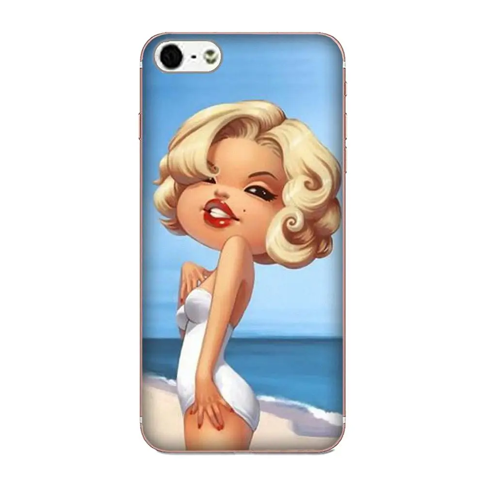Чехол для телефона с рисунком Мэрилин Монро Galaxy J1 J2 J3 J330 J4 J5 J6 J7 J730 J8 2015 2016 2017 2018 mini