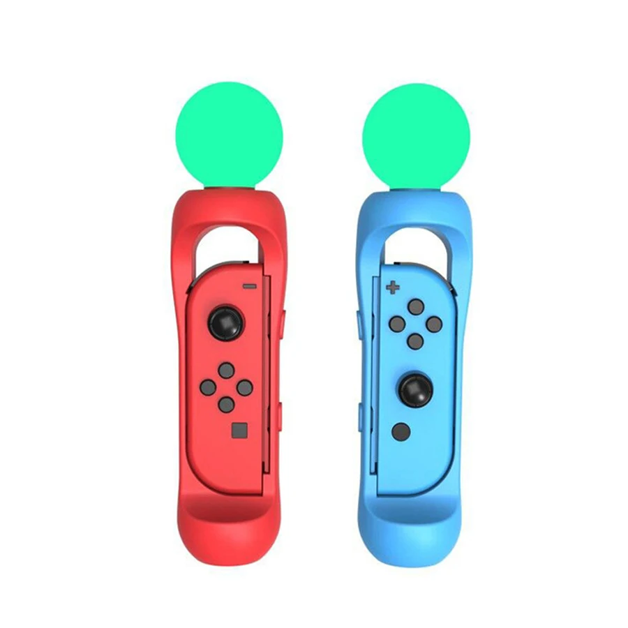 Red Blue Rend Switch аксессуары соматосенсорная рукоятка держатель рукоятки для Nitendo nintendo Switch Joycon игры nintendo switch - Цвет: Red Blue