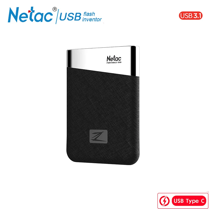 Netac Z6 USB 3 1 Type C SSD 240 ГБ 480 960 8 дюйма высокоскоростной портативный внешний