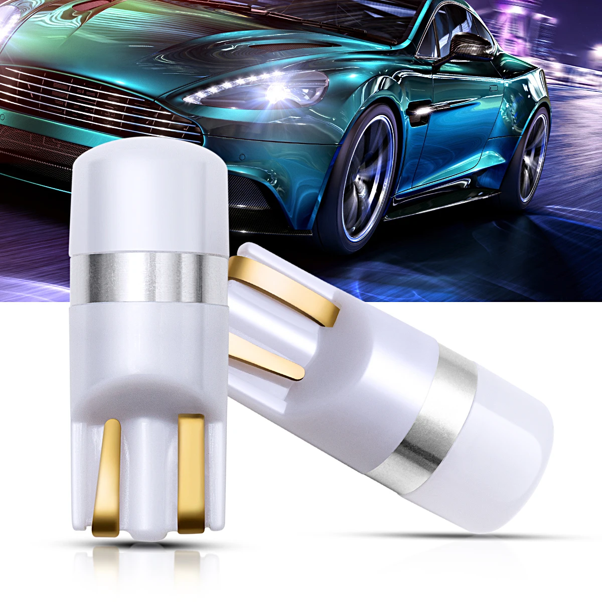 10 шт. автомобиль T10 Led Canbus 6000K белый T10 w5w 3300 светодиодные лампы Led DRL поворотные парковочные Ширина укрыты внутренной сводной светильник для чтения настольная лампа 12V автомобильный стиль