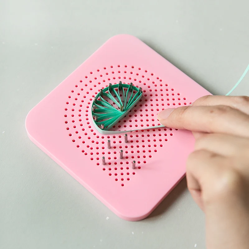 Горячее плетение бумажными трубочками обертка Quilling инструмент ручной работы