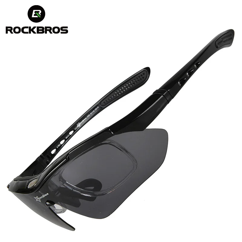ROCKBROS поляризационные спортивные мужские солнцезащитные очки для шоссейного велоспорта, очки для горного велосипеда, защитные очки для езды на велосипеде