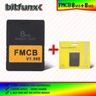 Бесплатная карта памяти Bitfunx McBoot (FMCB)8 Мб v 1,966 (новая версия и новая функция) + 81632128МБ комплект карт памяти
