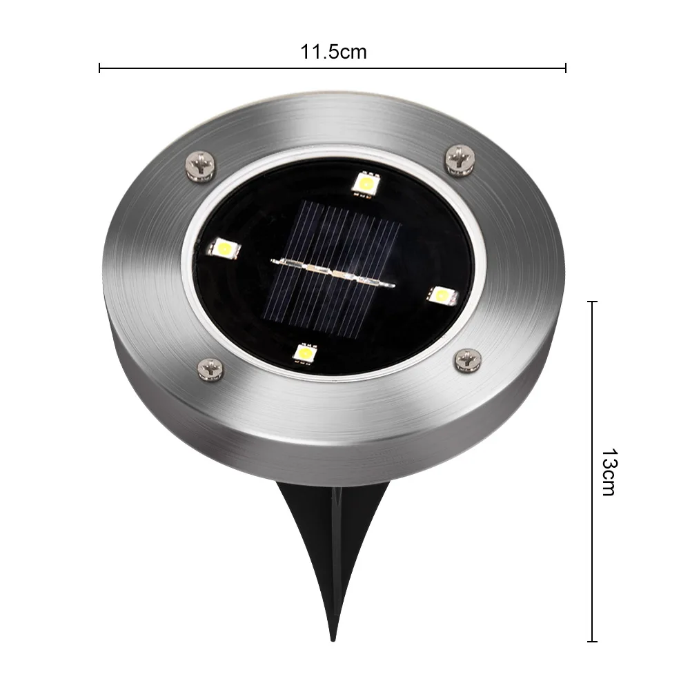10 шт. светодиодный садовый светильник на солнечной энергии Наружное освещение