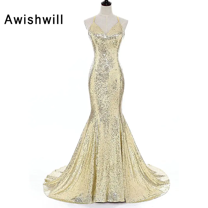 

Robe De Soiree, реальное фото, шикарное блестящее платье с блестками для вечеринки, длинное вечернее платье русалки, 2020, сексуальное платье с откры...