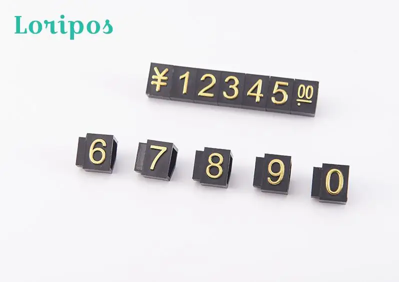 Ценовая этикетка маркер ручной работы фарфор пятиугольник ценовой блок номер