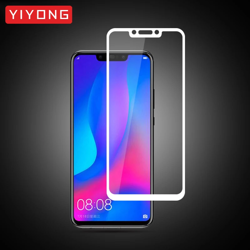 YIYONG 5D полное покрытие стекло для huawei Nova 3 3i закаленное стекло huawei Nova 3E Защита экрана для huawei Nova3 i Nova3e стекло