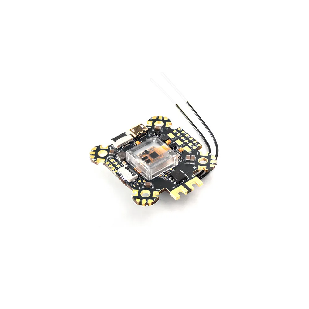 Полетный контроллер для дрона FrSky RXSR-FC R9MM OMNIBUS F4 firev2 FPV с ресивером R-XSR/R9MM ICM20608 OSD