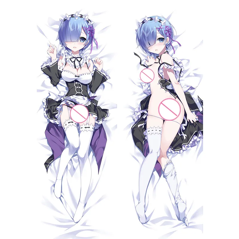 Customized Tow Side Printed Anime Dakimakura Hug Pillow Case Bedroom Home Zipper Long Body Pillowcases | Дом и сад
