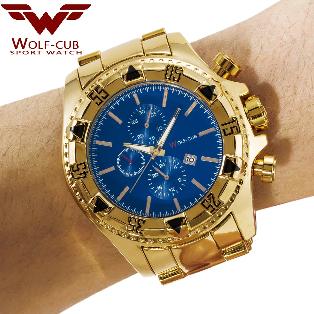 Японские мужские часы Move t Gold наручные Subaqua Masculino роскошные брендовые кварцевые