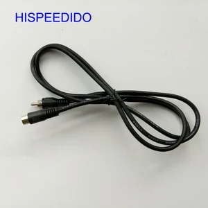 hispeedido black rf tv lead cable cord connector fit for sega master system and for master system 2 free global shipping