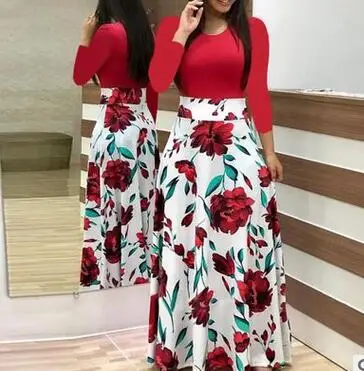 

Autumn And Winter New Pattern Goods Round Neck Long Sleeve pregnancy Clothes Longuette pregnant dress elegant maternity dresses