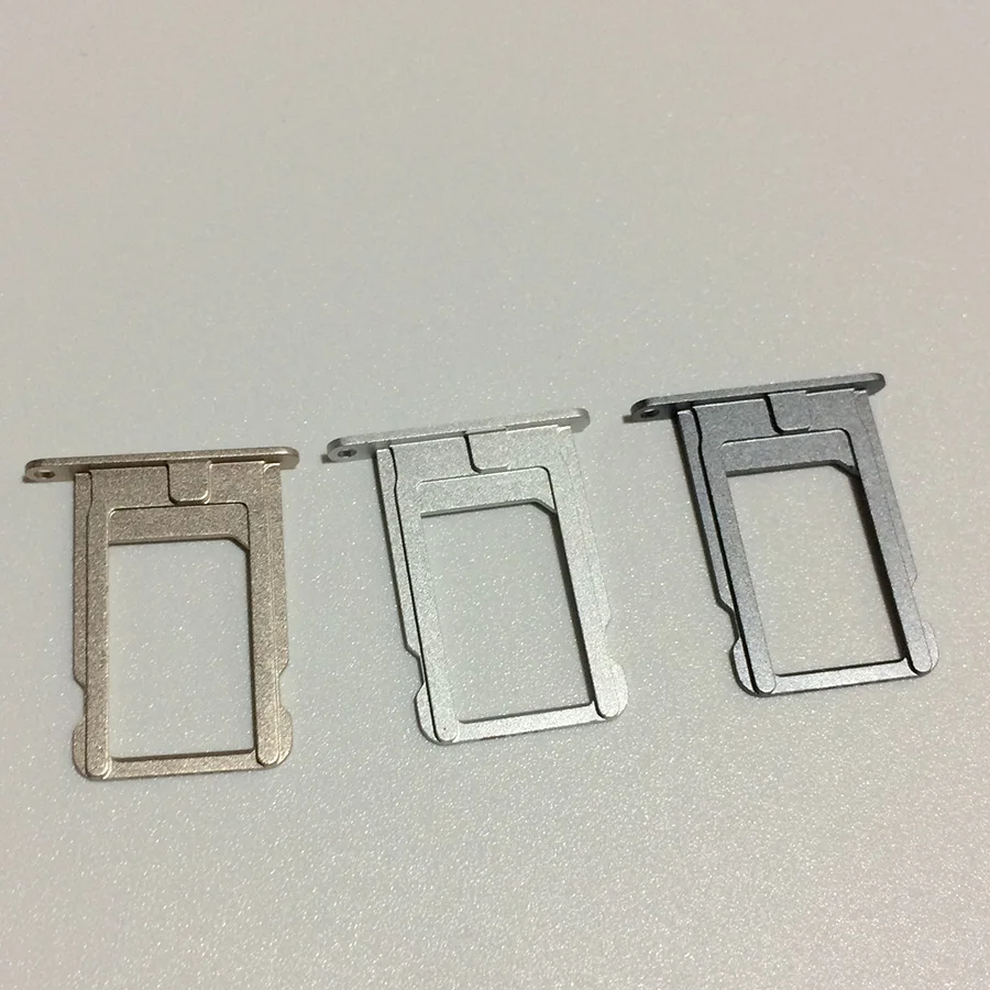 Для iPhone 5S 100 шт./лот оригинальный держатель слота для сим карты лоток Адаптеры