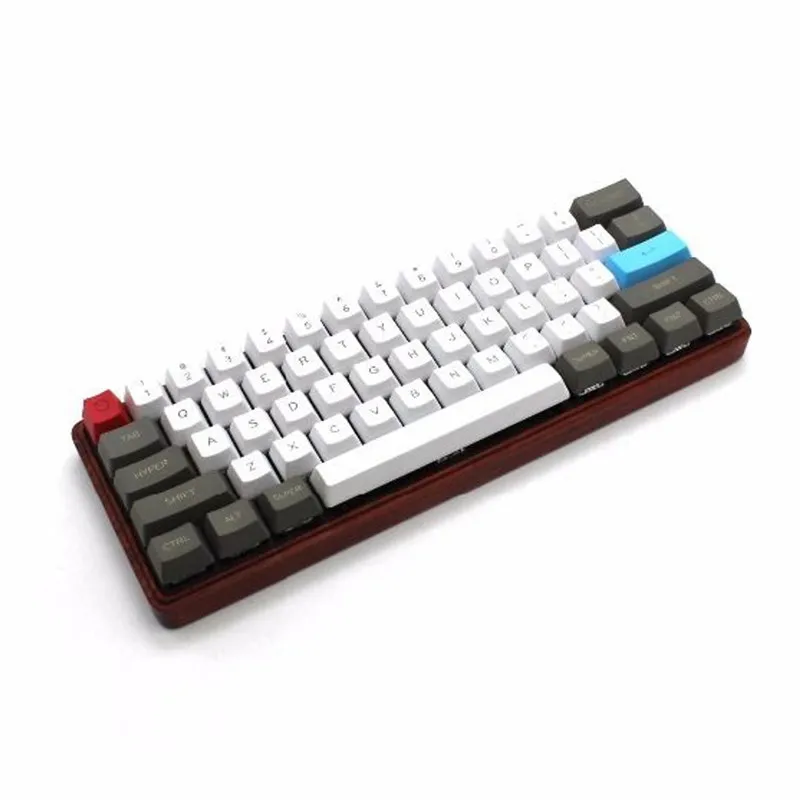 Keycap 61 ANSI набор ключей OEM профиль толстый PBT набор ключей для механической игровой клавиатуры Офисная Клавиатура