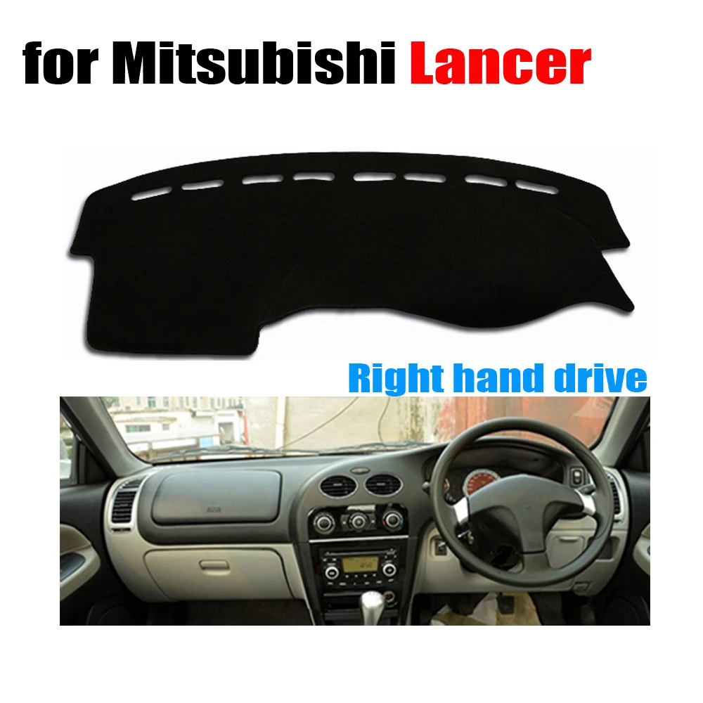 Чехлы для приборной панели автомобиля коврик Mitsubishi LANCER на все годы правый руль