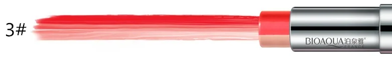 gradient lipstick Lasting три Цвет обесцвечивание губная помада матовая Губная Макияж Бальзамы для губ Увлажняющий косметика тинт для губ Губная помада матовая блеск для губ увлажняющий женская помада - Цвет: 3
