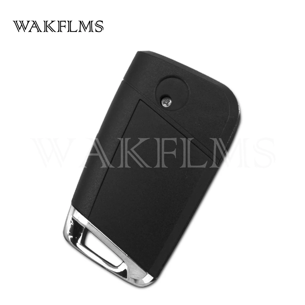 MQB 3 кнопки дистанционный ключ-брелок от машины для Skoda Octavia III для Seat Leon 2012 2013 433MHz Megamos AES чип