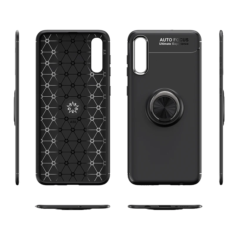 YISHANGOU магнитное кольцо Пряжка Чехол для телефона для samsung Galaxy для M30 20 10 A20 30 40 50 A7 A9 A9S Мягкий силиконовый чехол