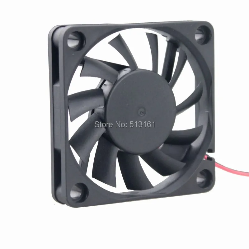 20 pcs/lot Gdstime DC 5Volt 2Pin 6cm Processor Cooling Fan 60*60x10mm 60mm Cooler 6010 Motor CPU | Компьютеры и офис