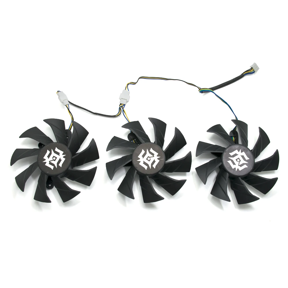 

85mm 4Pin 42mm Cooler Fan For ZOTAC GeForce GTX1050 GTX 1050 GTX 1070 GTX1070 8GD5 Graphics Video Cards Cooling Fans