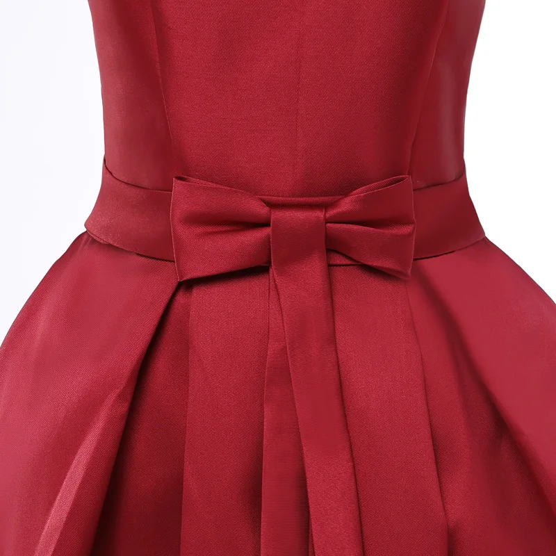 Женское вечернее платье FADISTEE длинное сатиновое А силуэта с треугольным вырезом