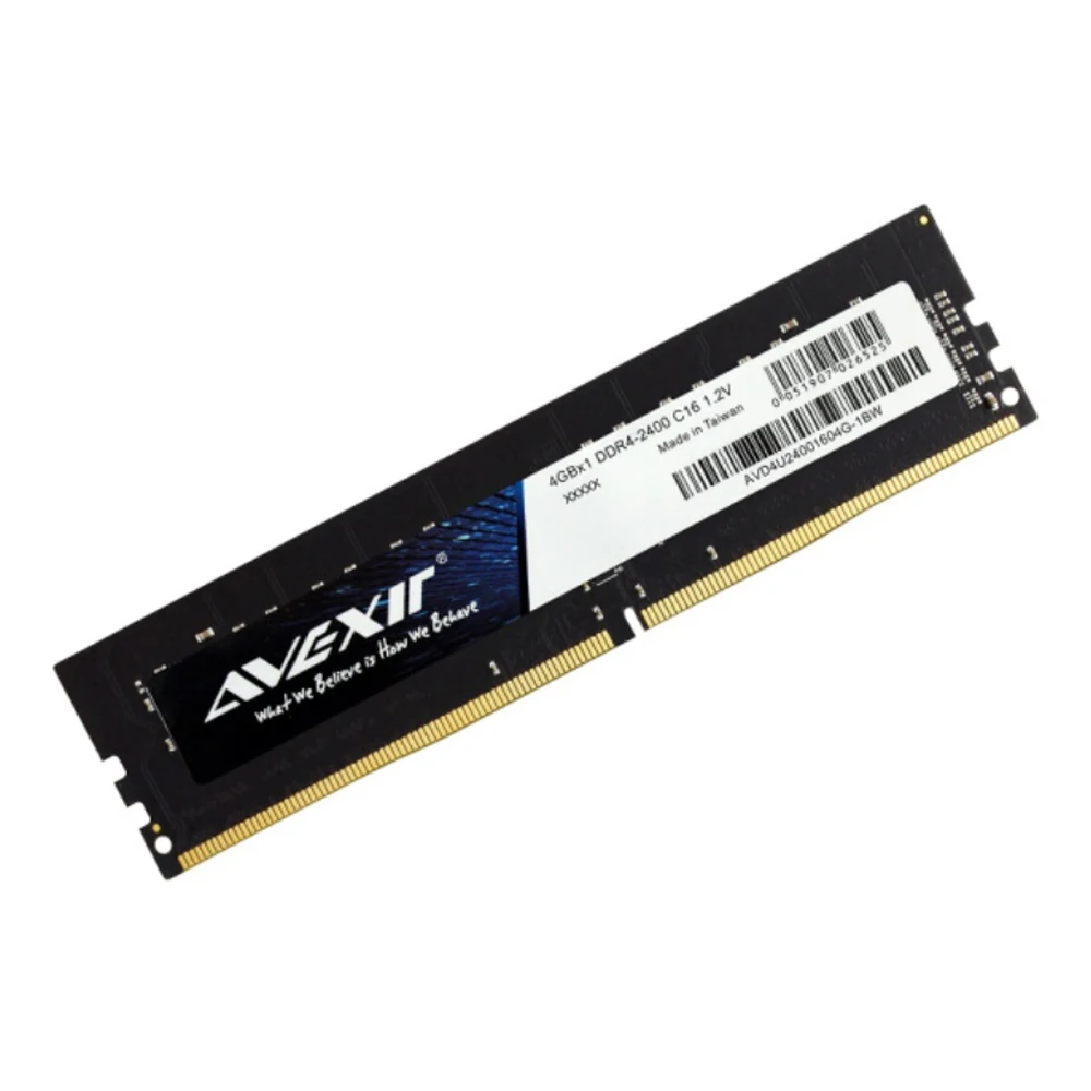 AVEXIR RAM DDR4 настольная память 4 ГБ/8 ГБ/16 ГБ Частота памяти 2133 МГц/2400 МГц напряжение 1 2