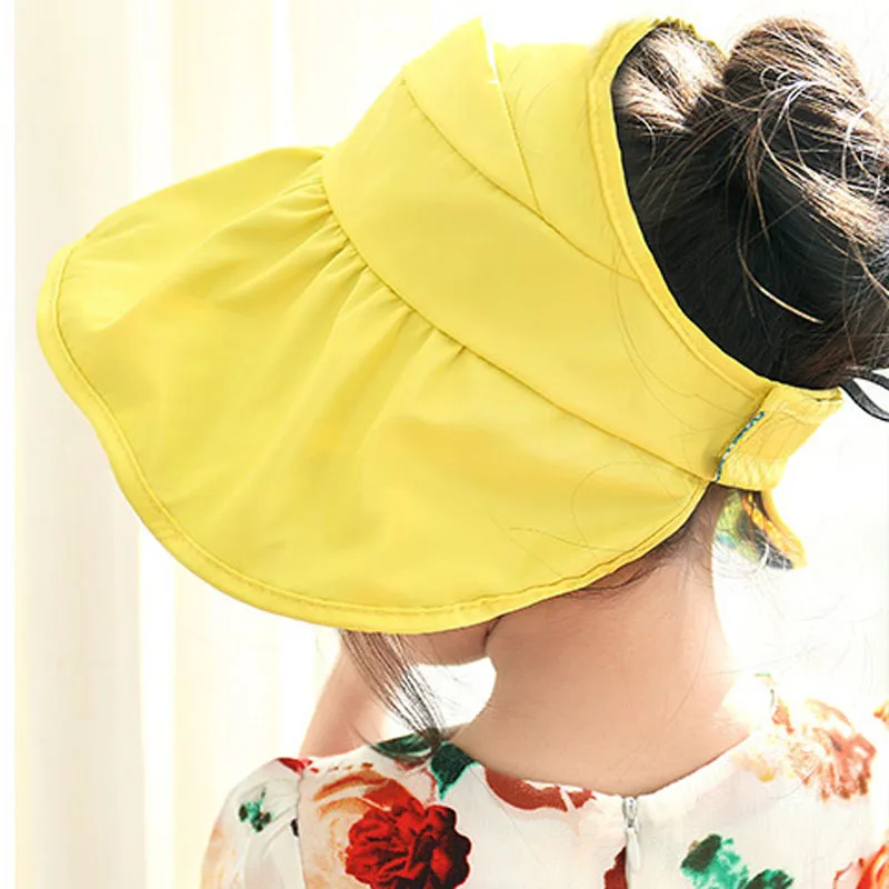 Новый корейский двухсторонний летние шляпы от солнца для девочек детская