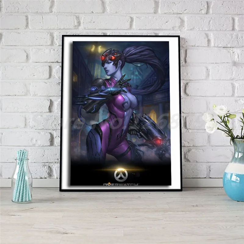 Overwatchs HD обои холст картина печать для гостиной домашний декор Современное