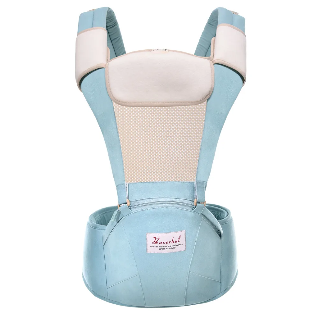 Light blue Хипсит для переноски детей, ходунки, детский слинг, рюкзак, пояс, удерживающий талию, для младенцев, для бедер, для детей, для младенцев, для бедер, удерживающий поясной ремень, рюкзак - Цвет: Light blue
