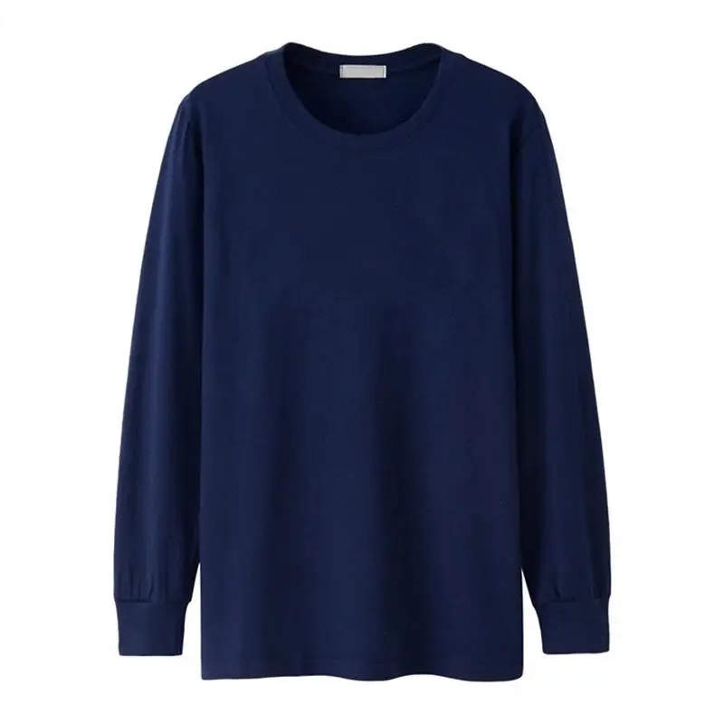 Men's Shirt Long Sleeve Winter Fall Large Size 5XL 6XL Casual T-Shirt Cotton 7XL 8XL Home Green Blue Black | Мужская одежда