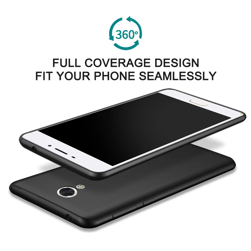 Phone Back Cover For MEIZU M5S Case 360 Full Matte TPU Protective Soft Silicone Ultra Thin meilan 5S |